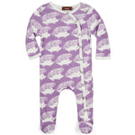 Footie Lavendar Hedgehog - Denny's