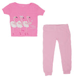 Girls Flamingo 4 Piece Set - Denny's