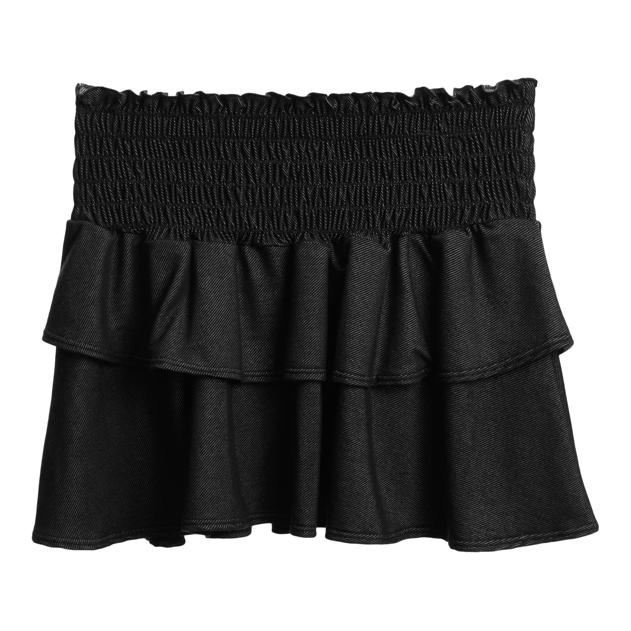 Denim Ruffle Skirt - Denny's