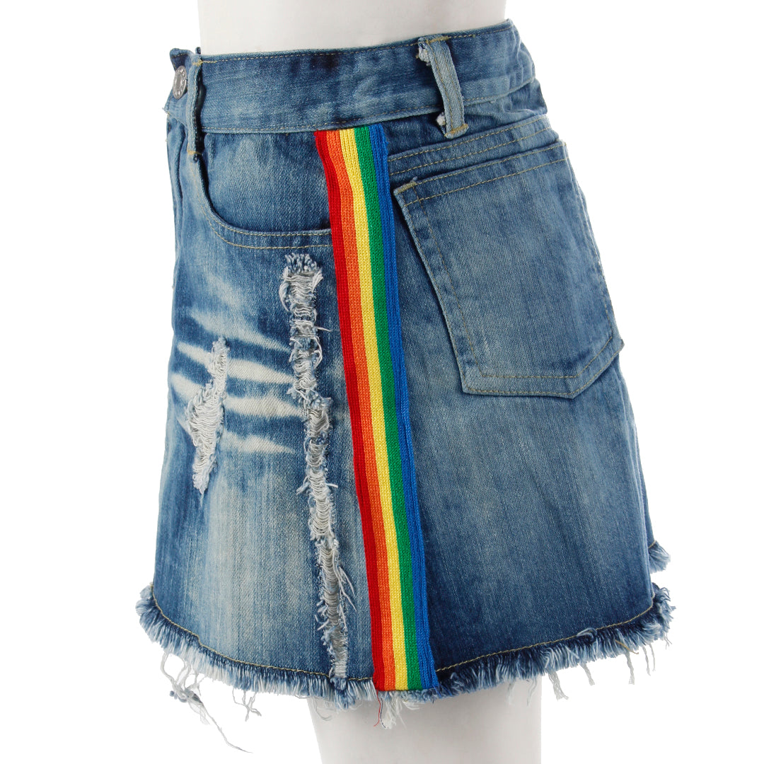 Skirt with Rainbow Trim - Denny's