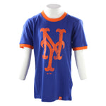 Mets Baseball Stripes Ringer - Denny's