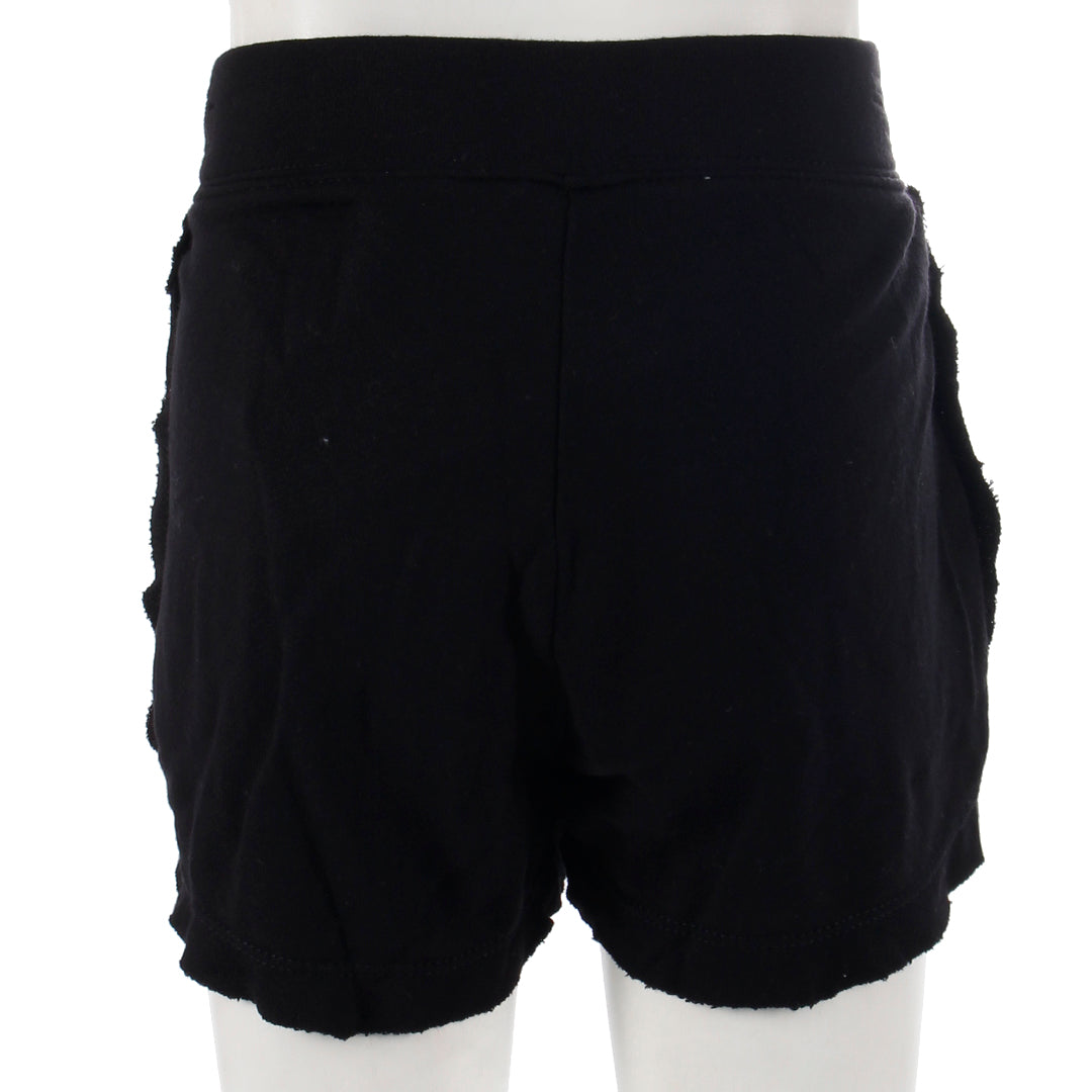 Black Short with White Hearts - Denny's