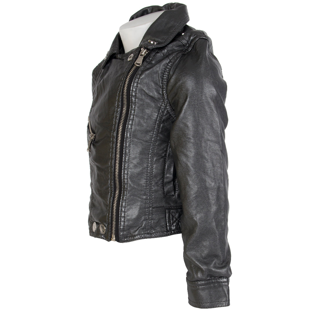 Metallic Moto Jacket - Denny's