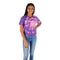 Short Sleeve Bleached Crop Tee with Logo - Denny's