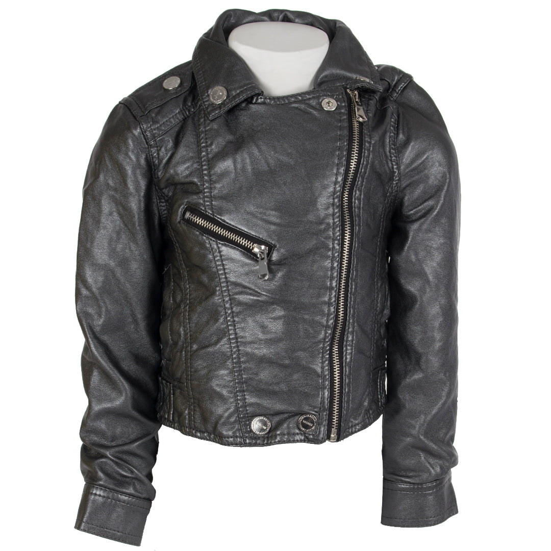 Metallic Moto Jacket - Denny's