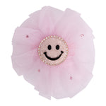 3D Crystal Smiley Flower Clip - Denny's