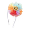 3D Crystal Smiley Flower Headband - Denny's