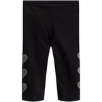 3 Rhinestone Heart Legging - Denny's