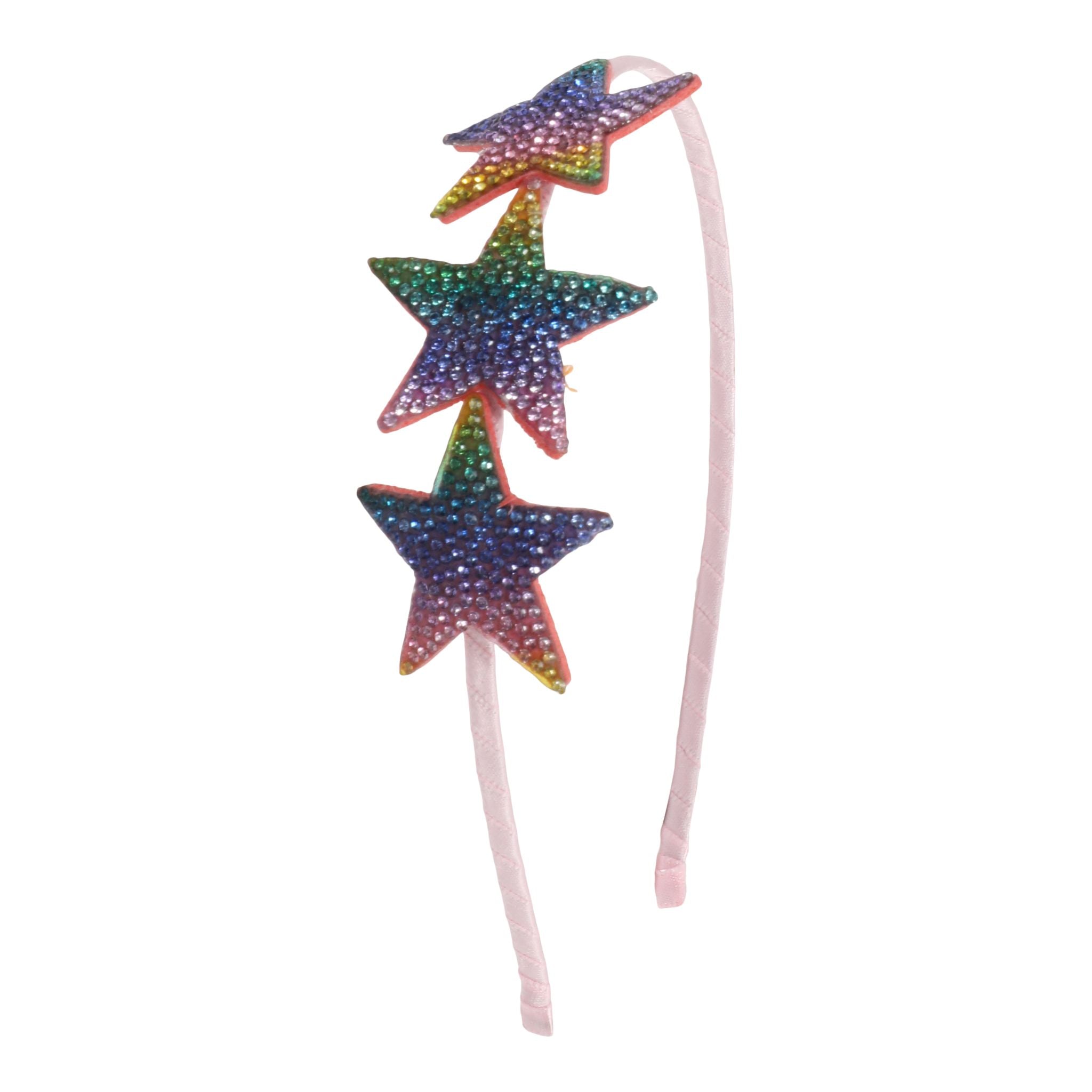 3 Crystal Stars Headband - Denny's