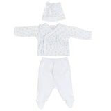 3pc Blue Bear and Hat - Denny's