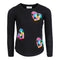 Long Sleeve Top with Heart Tie Dye Stars - Denny's
