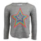 Long Sleeve Top with Neon Star - Denny's