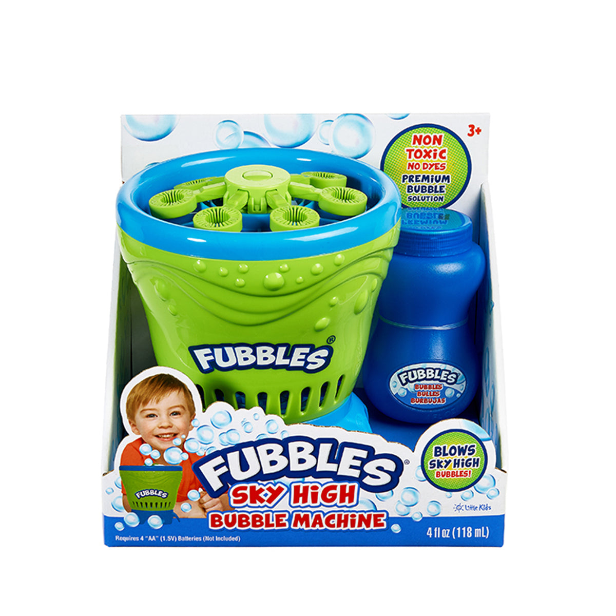 Fubbles Sky High Bubble Machine | Denny's