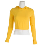 Fishnet Mesh Sleeve Hoodie - Denny's