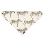 Grey Zebra Bib - Denny's