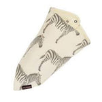 Grey Zebra Bib - Denny's