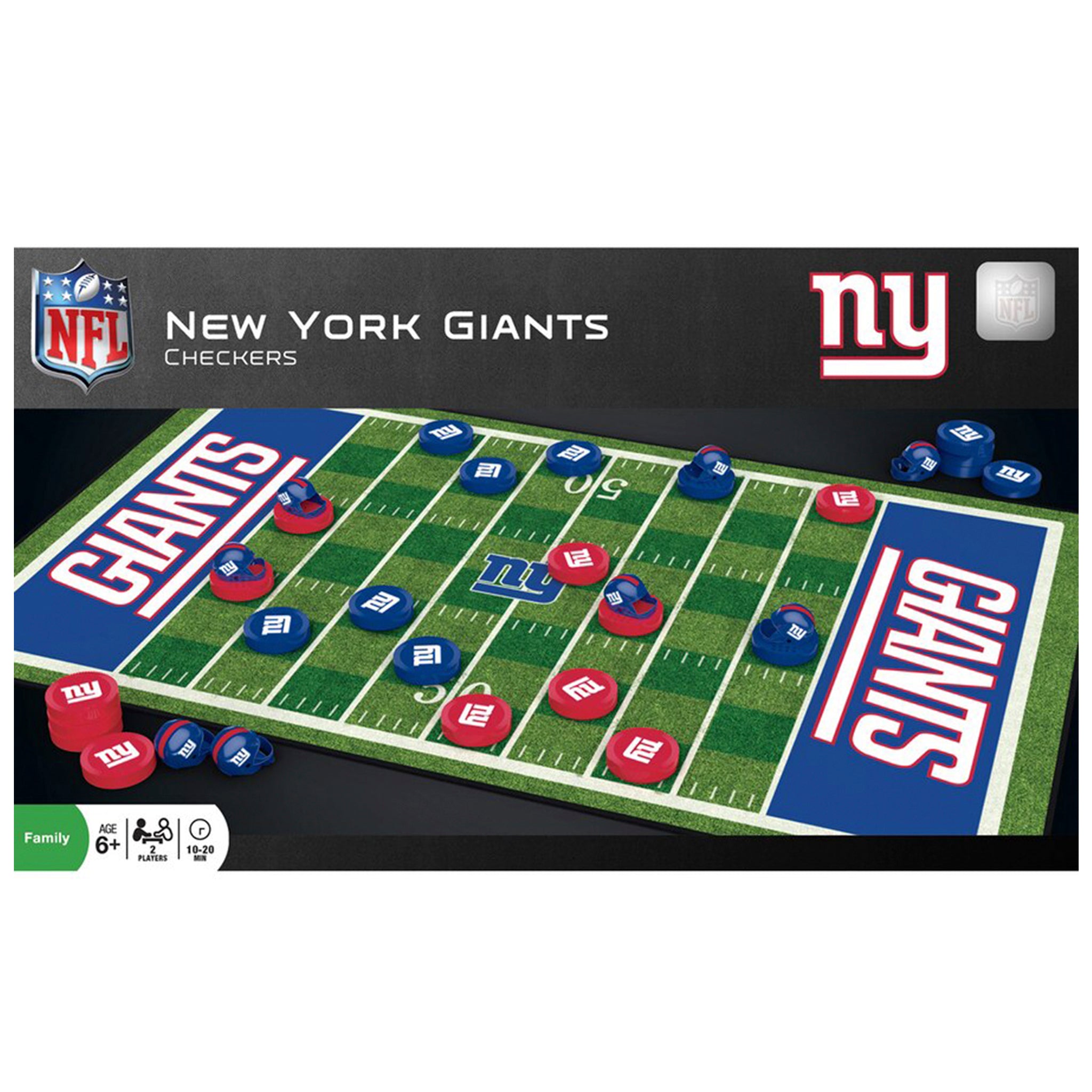 New York Giants Checkers Game - Denny's