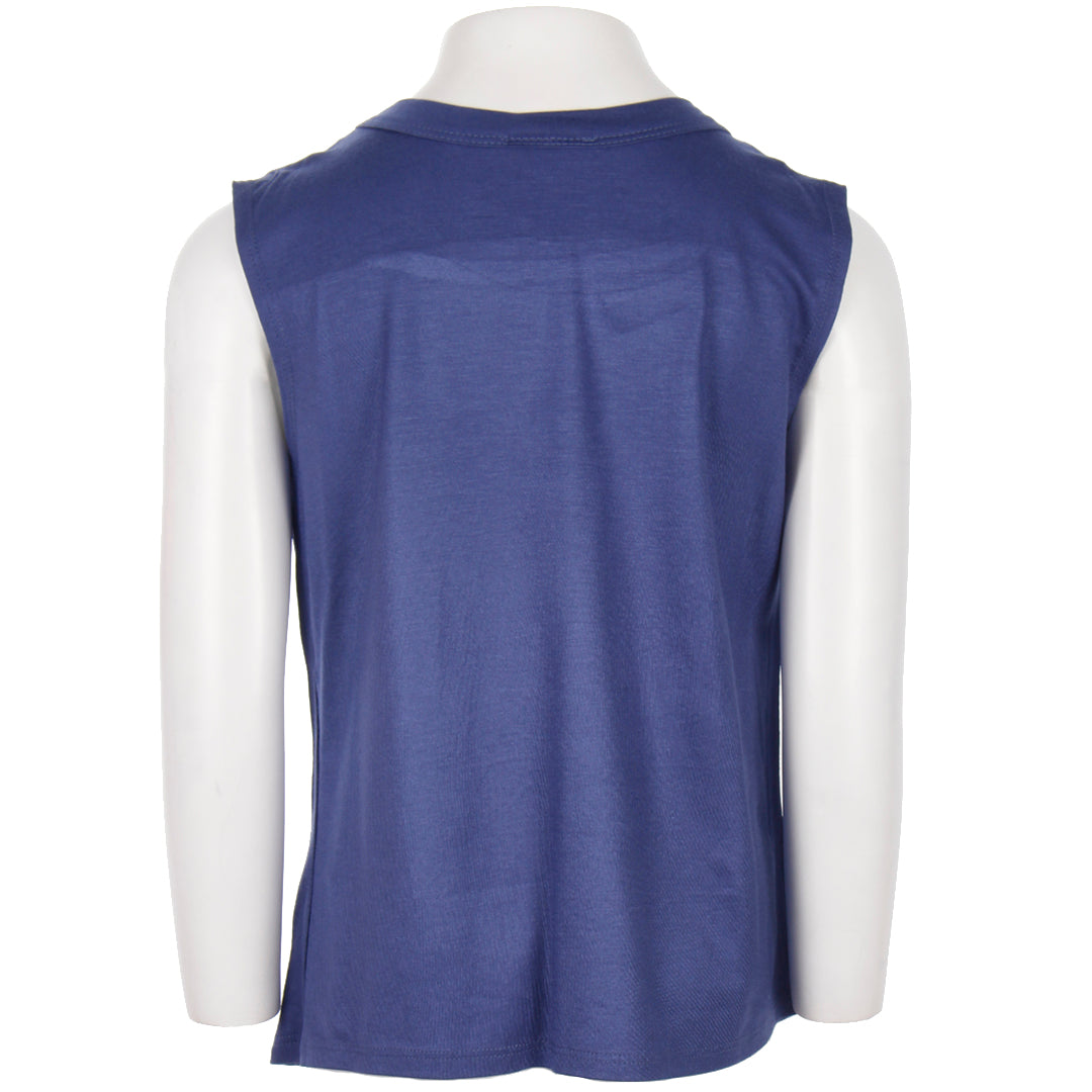 Knot Front Tank with Checker Star - Denny's