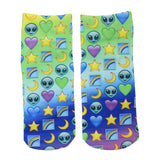 Galaxy Emoji Ankle Sock - Denny's