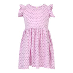 All Over Hearts Ruffle Sleeve Dress - Denny's