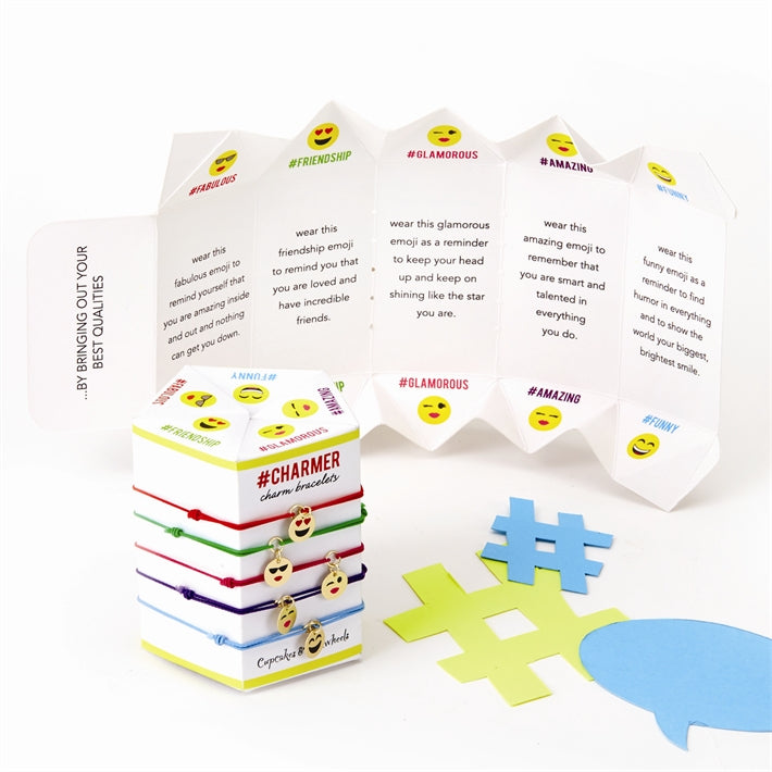 5Pack Emoji Charm Bracelet - Denny's