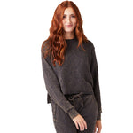 Loopside French Terry Crop Hoodie - Denny's