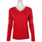 Long Sleeve V-Neck with Stripe on Sleeve - Denny's