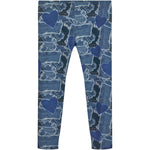 Denim Heart Patchwork Legging - Denny's