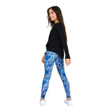 Denim Heart Patchwork Legging - Denny's