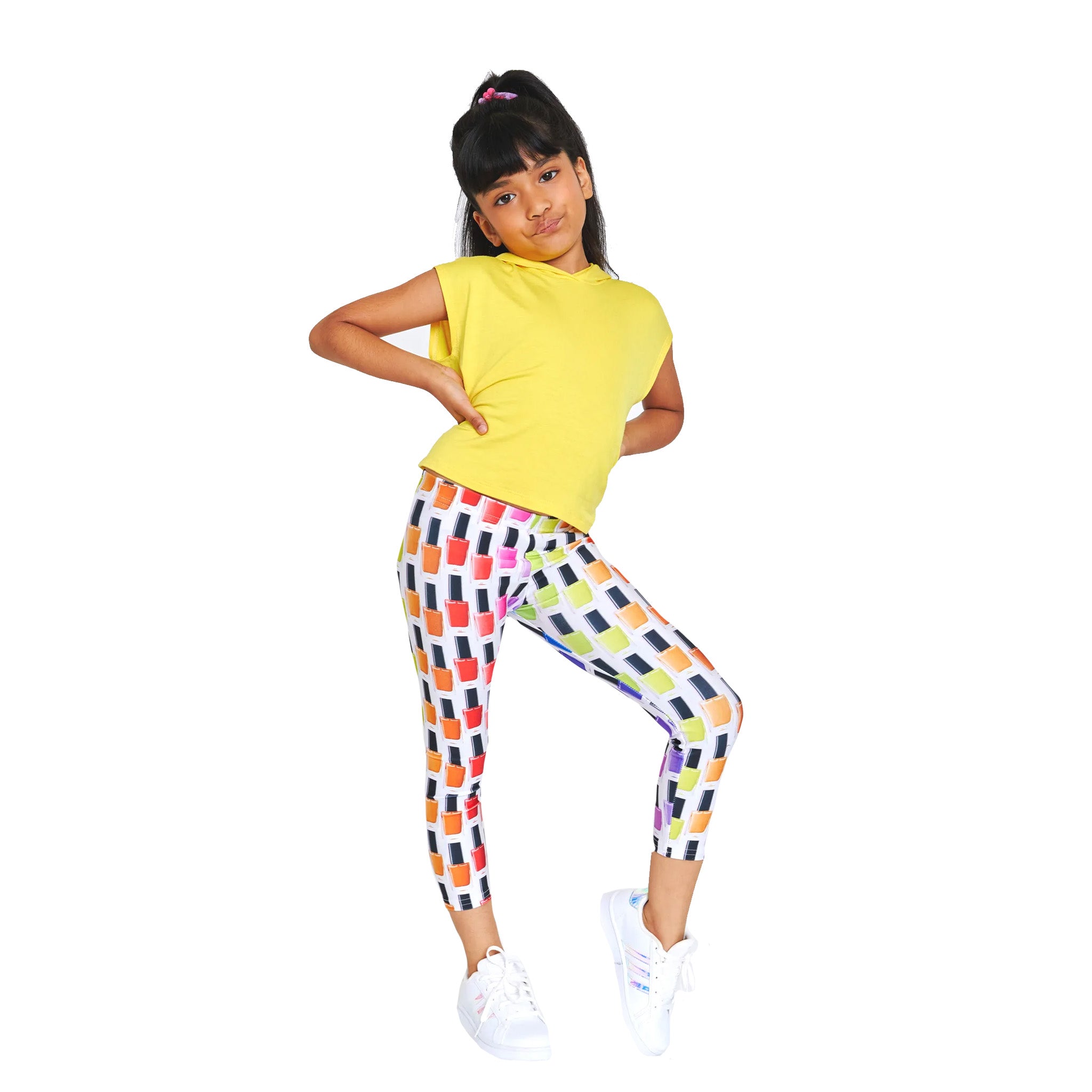 Rainbow Nail Polish Legging - Denny's