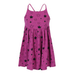 All Over Stars Crossback Dress - Denny's