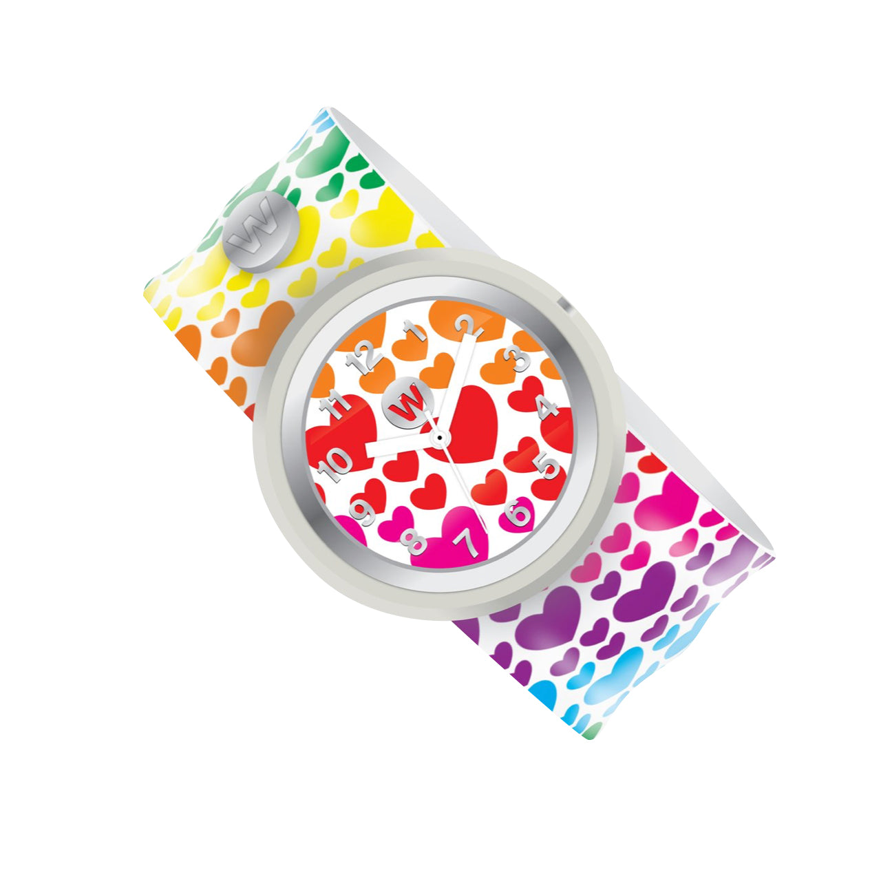Rainbow Hearts Watch - Denny's