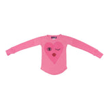 Long Sleeve Thermal with Winking Kiss - Denny's