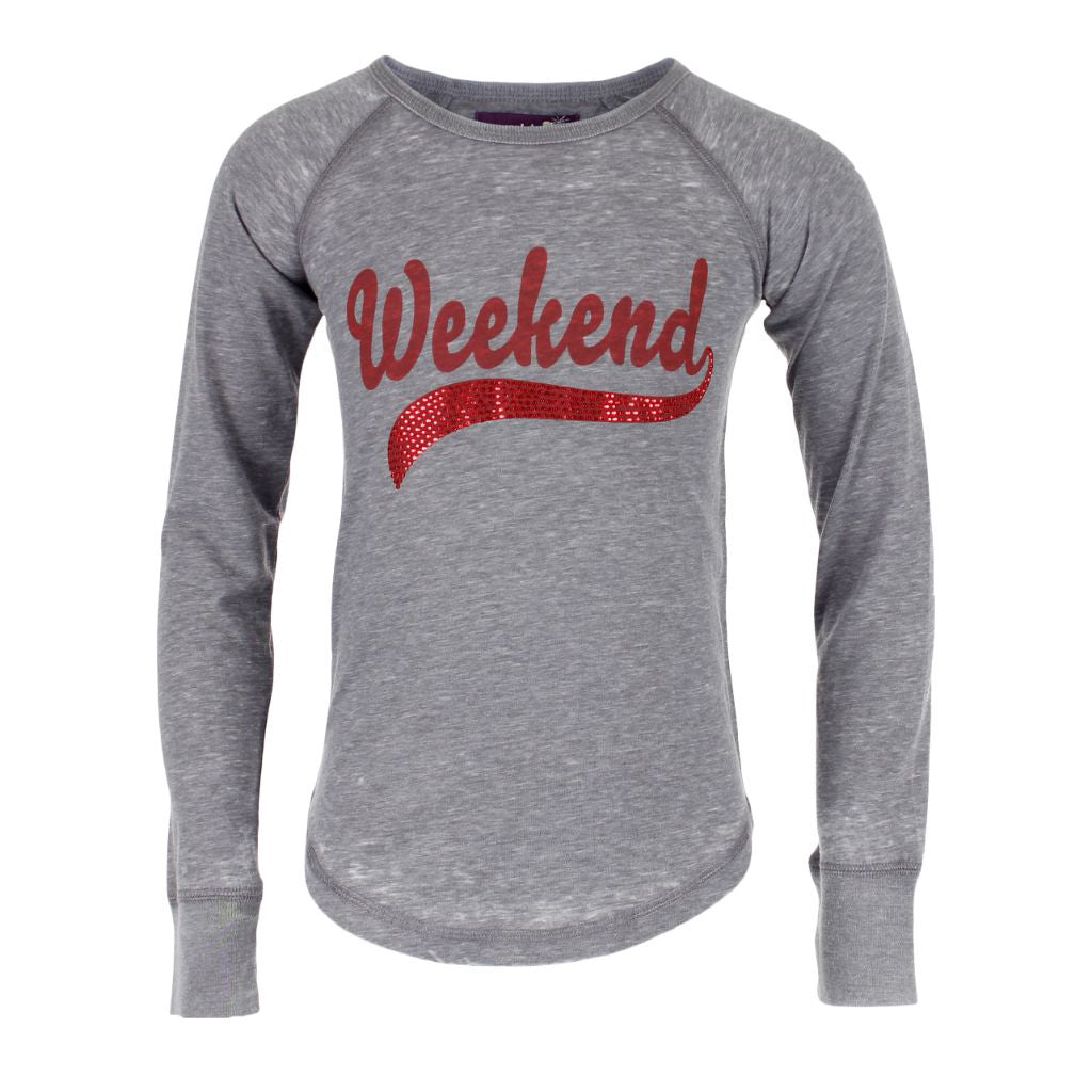 Long Sleeve Top with Weekend - Denny's