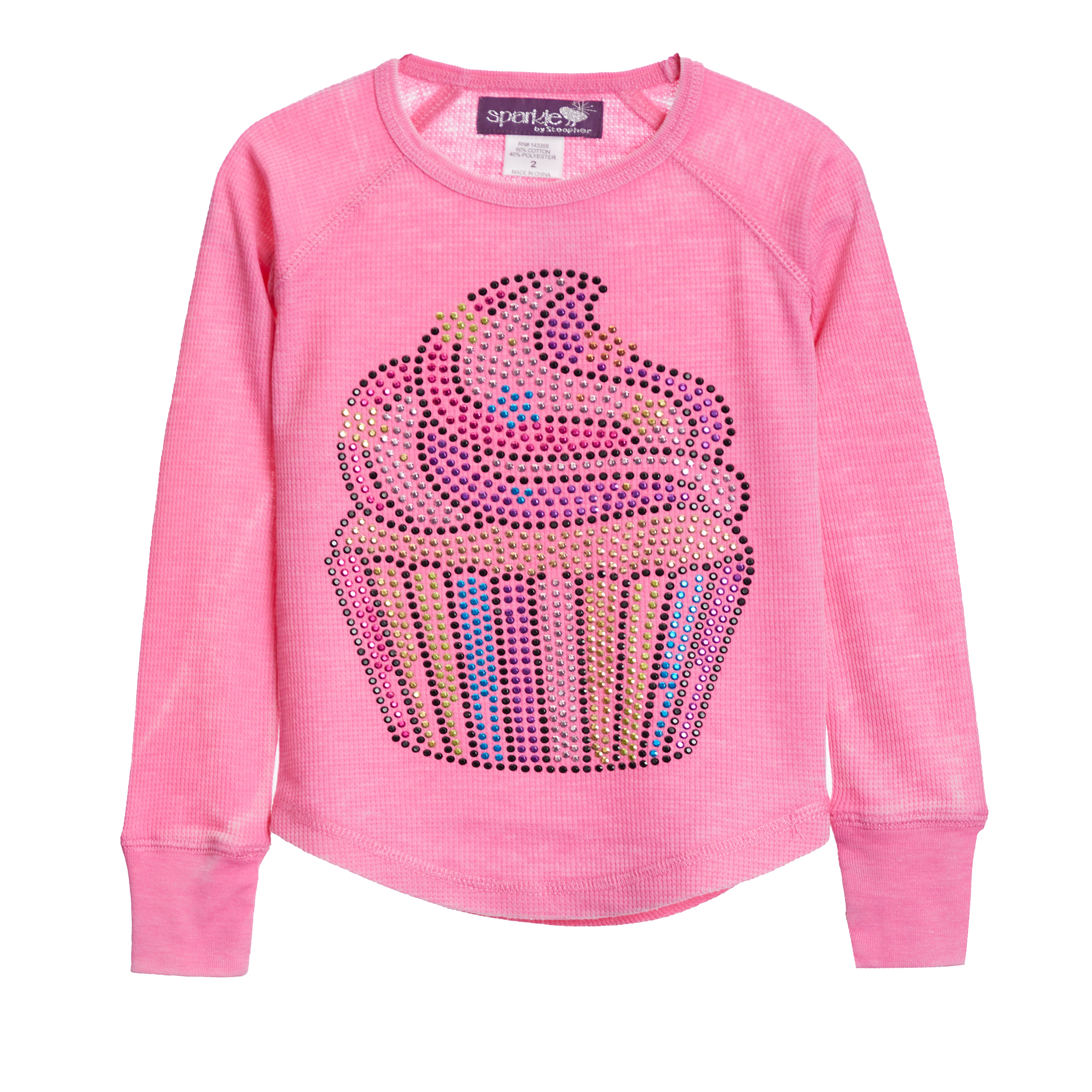 Rainbow Cupcake Thermal Top - Denny's