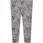 Heather Grey Splatter & Black 2pk Legging - Denny's