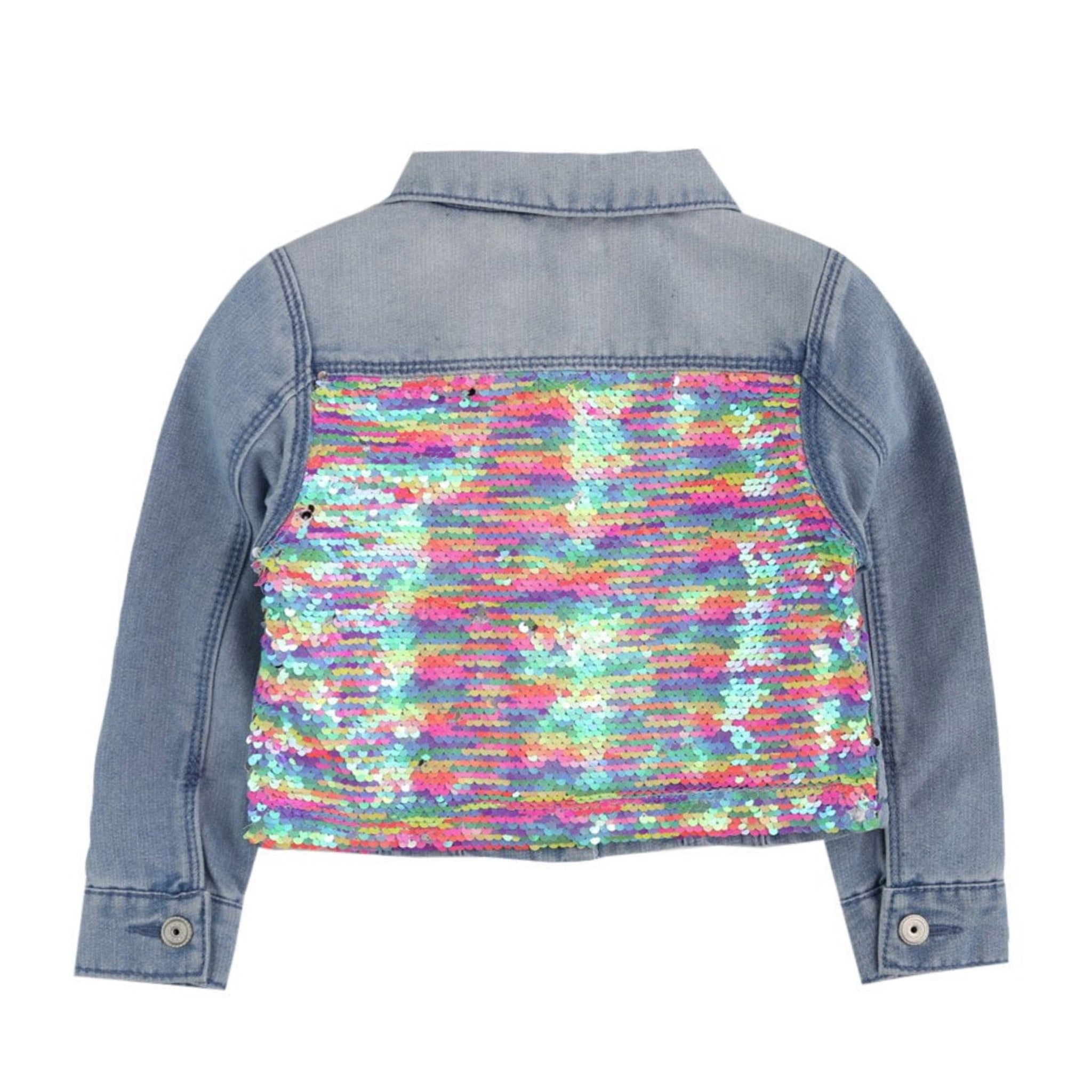 Jacket Neon Multi Sequin Back - Denny's