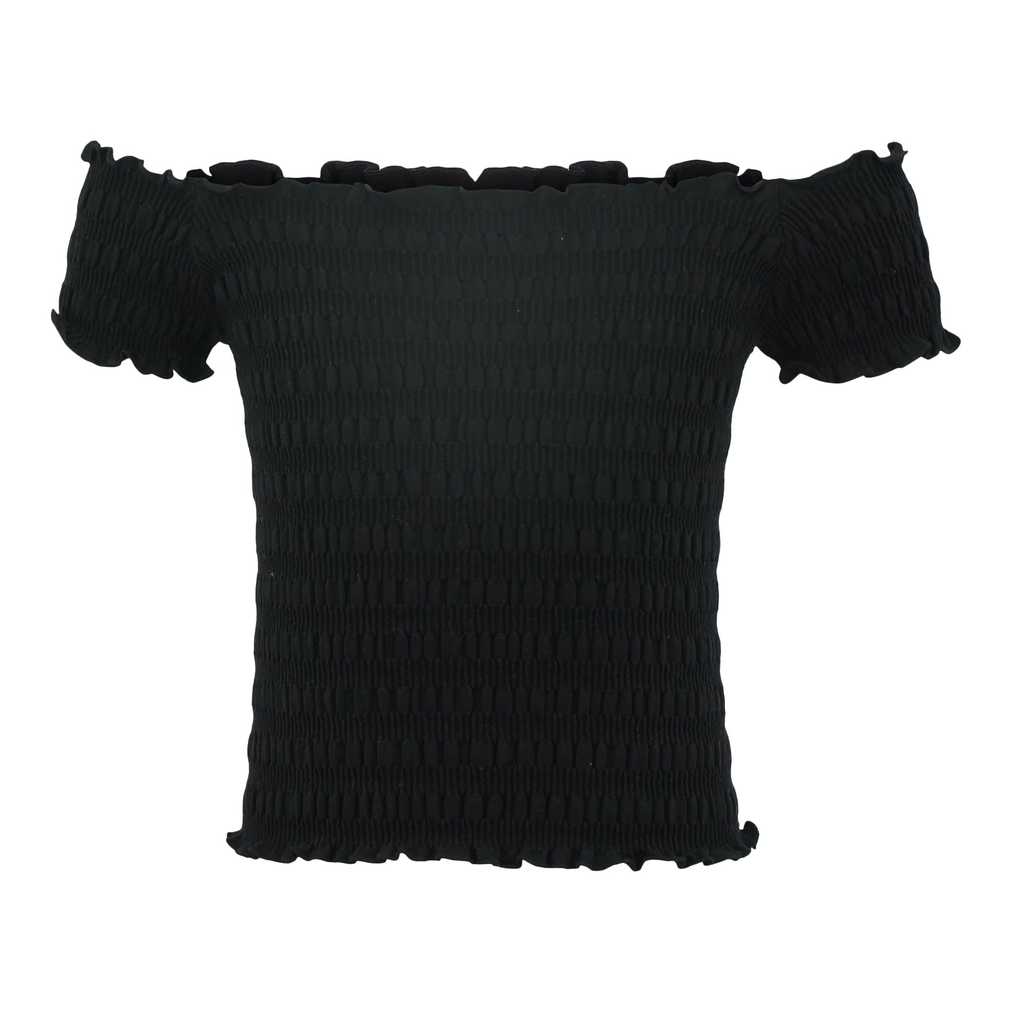 Off Shoulder Smock Top - Denny's