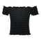 Off Shoulder Smock Top - Denny's