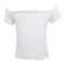 Off Shoulder Smock Top - Denny's