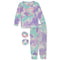 Smile Tie Dye 2pc Tight Fitting Hacci PJ - Denny's