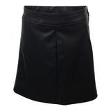 Deja Boo Leather Skirt - Denny's