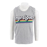 Muscle Tank with Mauve Love Rainbow - Denny's