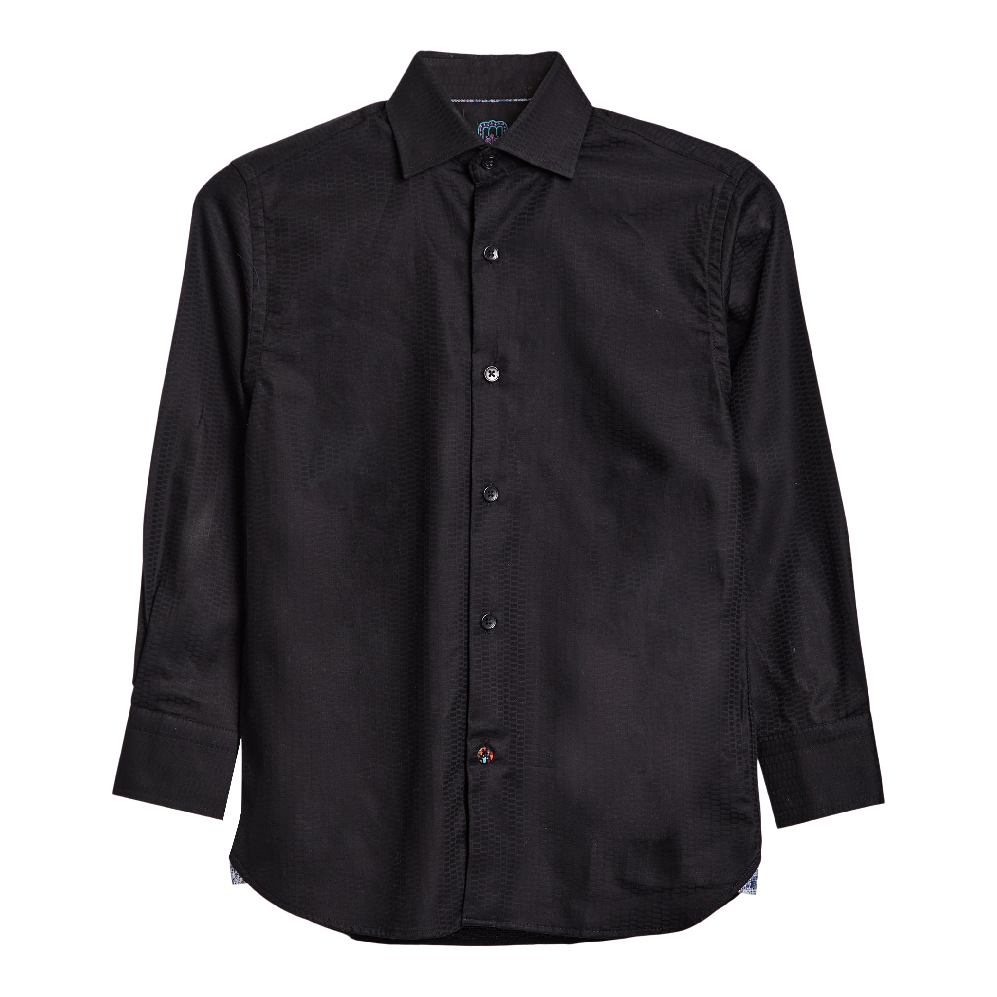 Box Jacquard Sport Shirt - Denny's