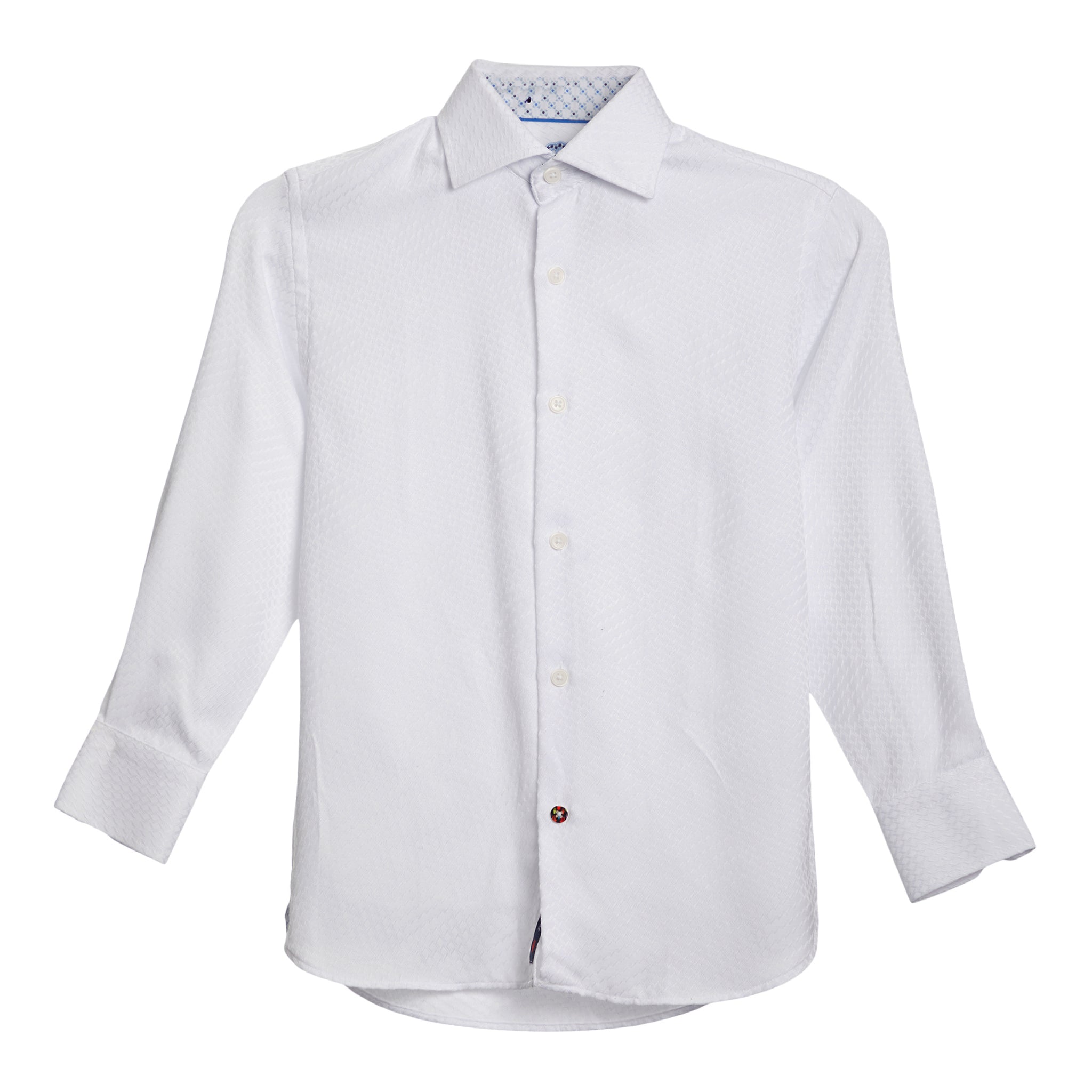 Jacquard Shapes Sport Shirt - Denny's