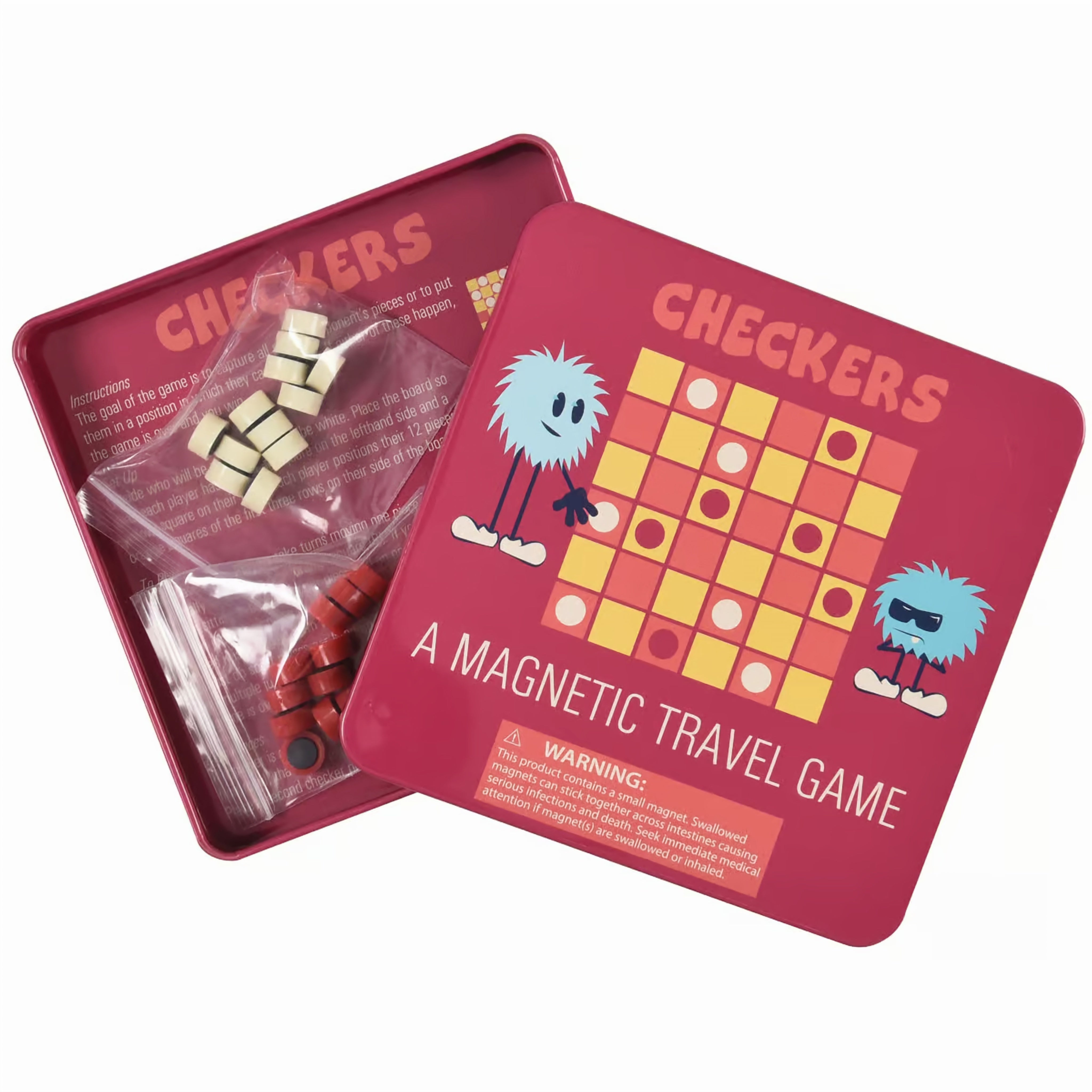 Magnetic Checkers - Denny's