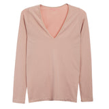 Seamless Vneck Top - Denny's