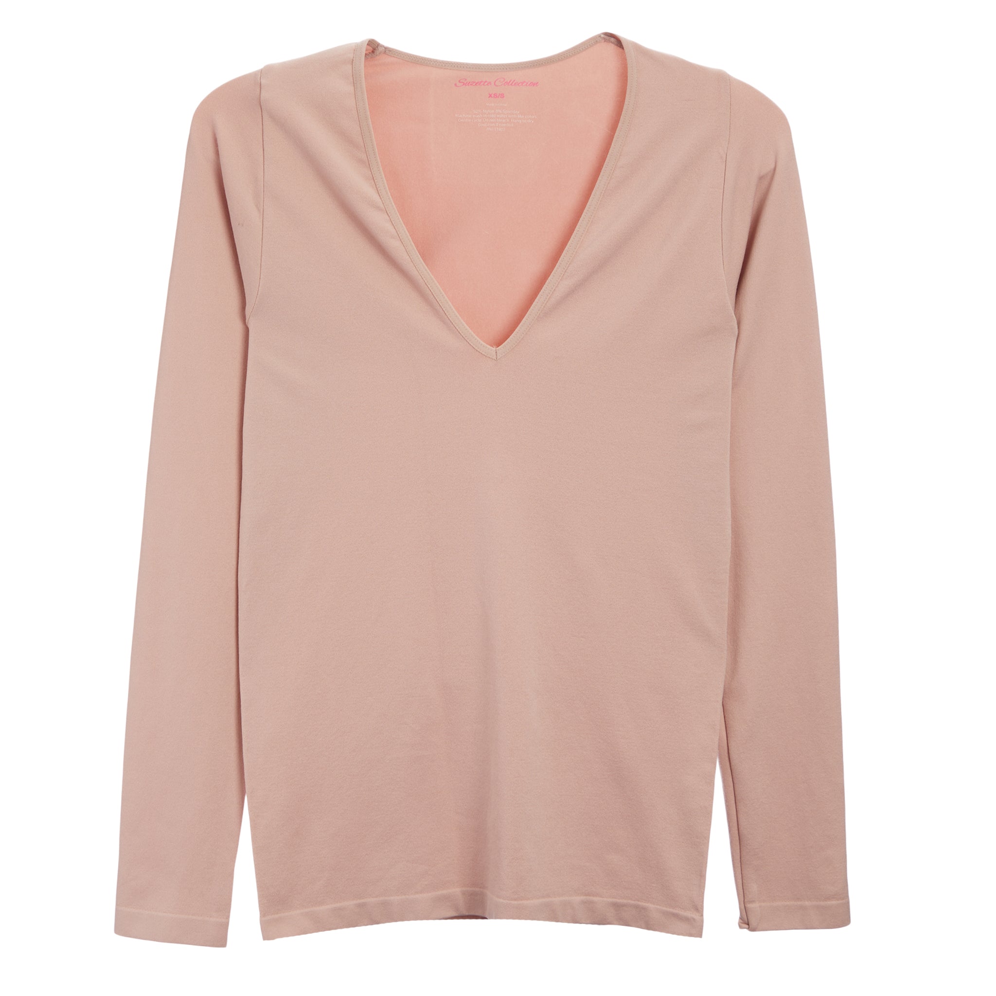 Seamless Vneck Top - Denny's