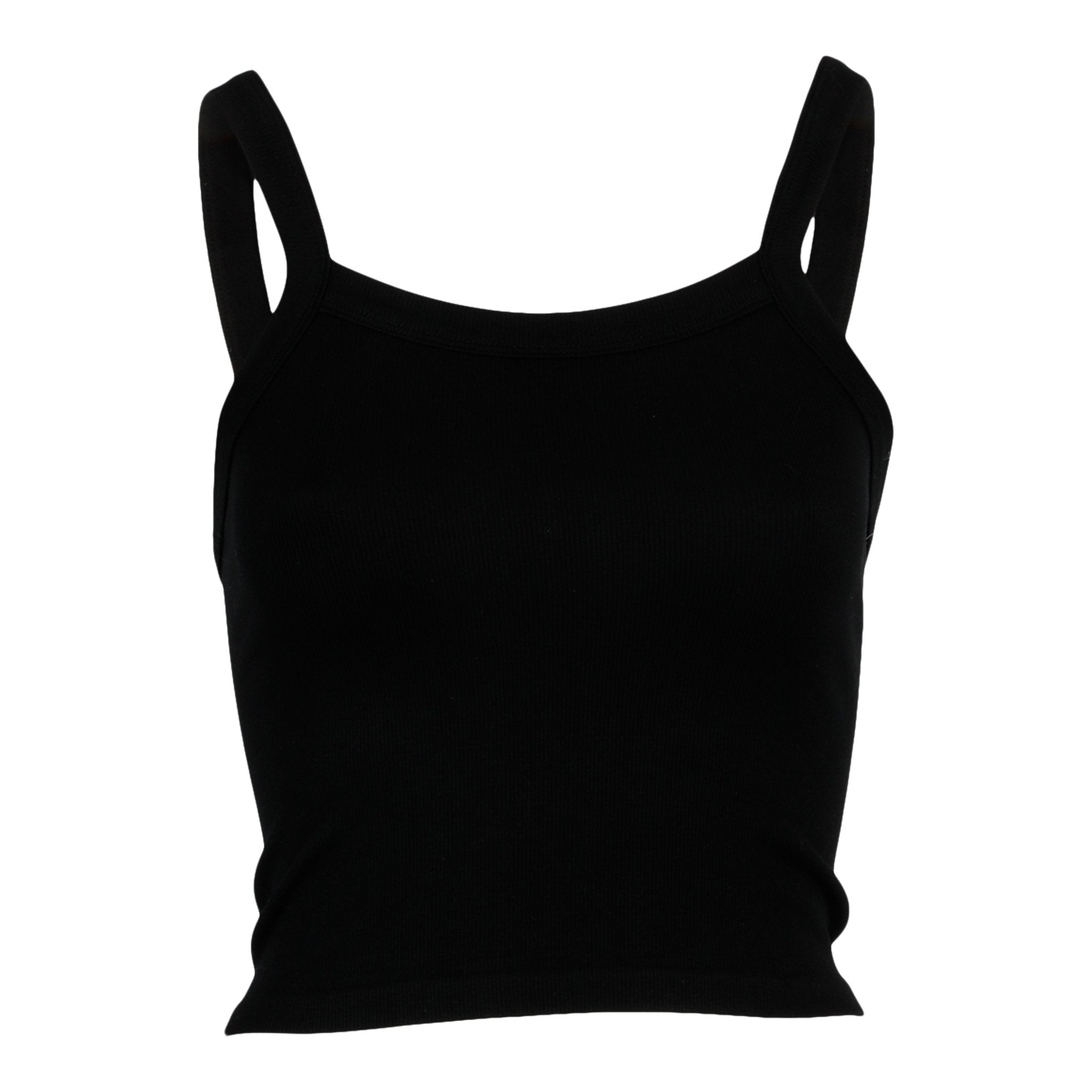 Thick Ribbed Banded Crop Tank - Denny's