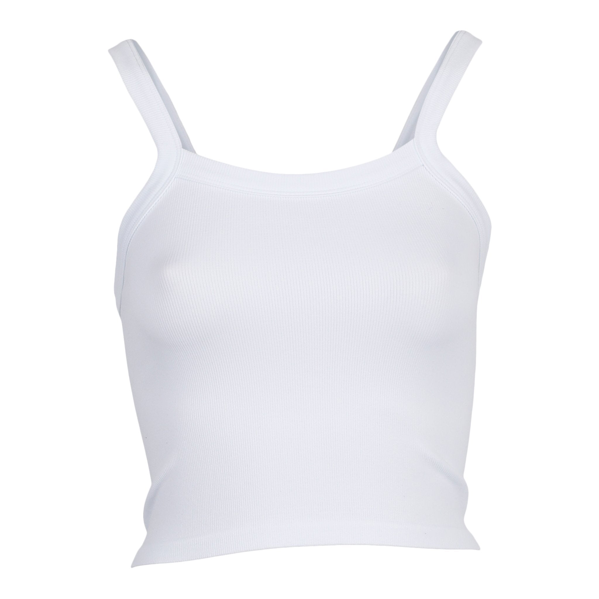Thick Ribbed Banded Crop Tank - Denny's